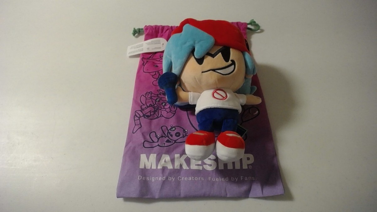 Boyfriend Plush Friday Night Funkin Newgrounds Steam Makeship Only