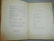 Libro Chimere Luigi Chiarelli 1930 prima edizione Copia numerata numero 59