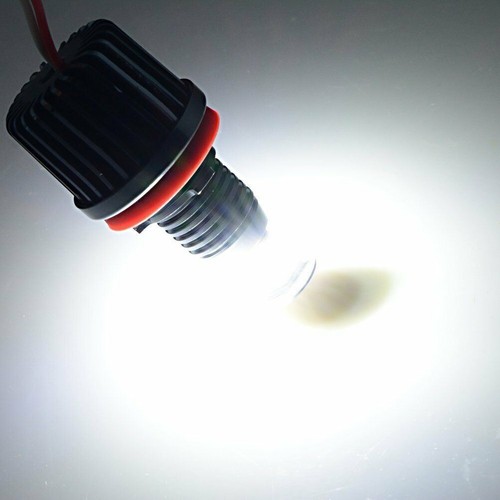 for BMW E90 E92 E93 High Power White H8 LED Angel Eye Halo Ring Mark Light 2pcs - Picture 6 of 12