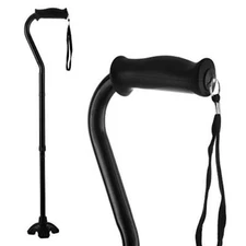 Walking Canes for Women & Men Adjustable Walking Stick,Folding Cane (Black)