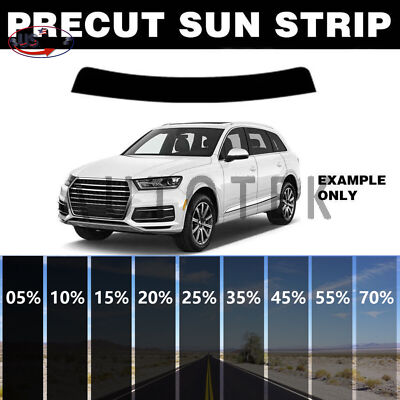 #ad Precut Sun Strip Window Tint Auto Glass Film For All Chevrolet Silverado 1500 $19.98