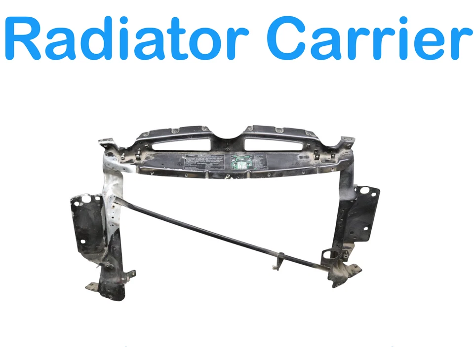 03-12 Bentley Continental Radiador Delantero Núcleo Soporte Panel Portador Marco Fabricante Original Foto 3 de 4