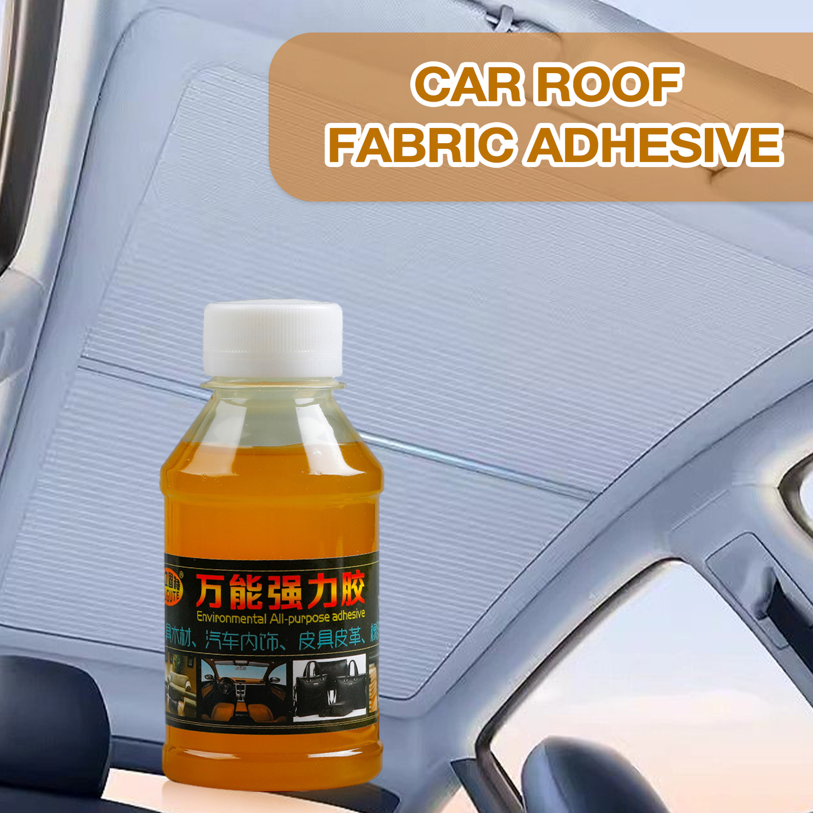Car Roof Liner Repair Glue 100ml Heavy Headliner Adhesive Fast Dry Glue Liquid eBay