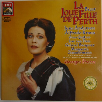 Georges Pretre Bizet La Jolie Fille de Perth 1985 EMI 2702853 LP-9577