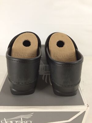 靴 DANSKO Clog Professional Black Oiled 37 Professional Black Oiled – Dansko