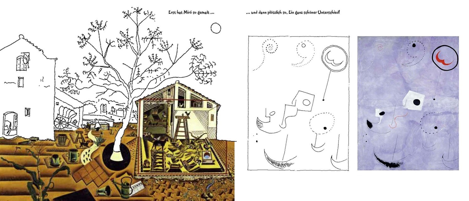 Thumbnail - Kunst-malbuch Joan Miró Annette Roeder