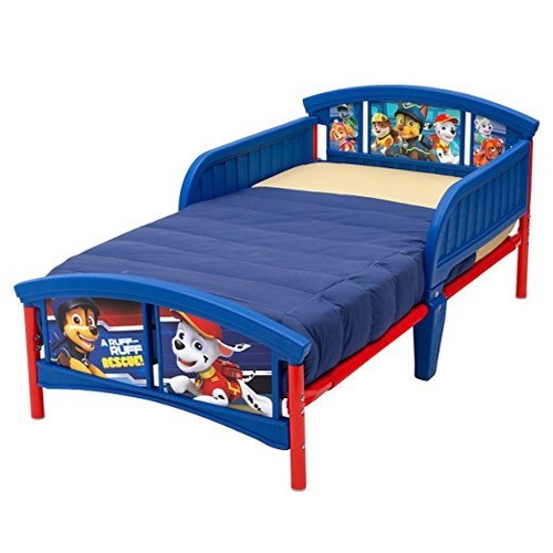 Paw Patrol Toddler Bed Kids Children Room Safety Rail Boys Girls Steel Frame JR - Picture 2 of 3
