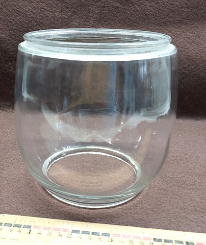 Vintage Eisenbahn Laterne Glasschirm Globus Dietz - 43/4" hoch - Bild 1 von 11