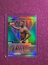 2023 PANINI-PRIZM UFC-FEARLESS GREEN PRIZM-FRANCIS NGANNOU