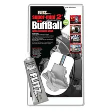 2 Inch Flitz Buff Ball with FREE Flitz Polish - wheels aluminum polish