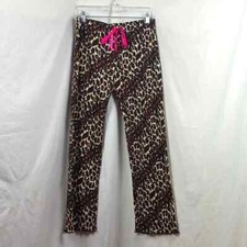 Pajama bottom Animal Print Leopard Pajama lounge pants size small