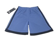 NWT Toddler Boys Adidas Key Mesh Shorts Gray Black Stripe Size 4