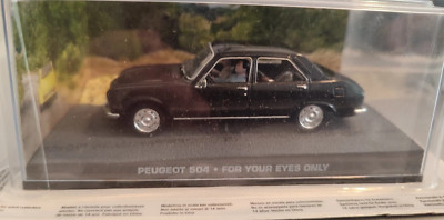James Bond 007    PEUGEOT504  FOR YOR EYES ONLY   No. 83 Ovp ohne Heft