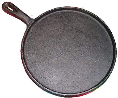 Oro Import Cast Iron Griddle Round Comal Fajitas Inches