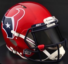 HOUSTON TEXANS NFL Riddell Speed Full Size AUTHENTIC Football Helmet