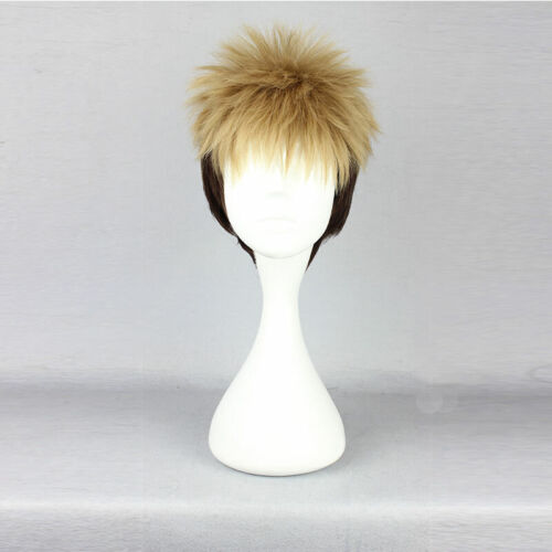 Peluca de fiesta de cosplay pelucas sintéticas completas pelo corto moda 30 cm/12" mezcla - Imagen 2 de 5