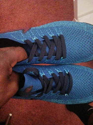 Men's NIKE Vapor AIR Max, US size  8M, Blue, Black & Maroon Colored - Picture 10 of 17