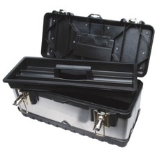 Roadpro Sst00715 15 Stainless Steel Tool Box With Removable Tray