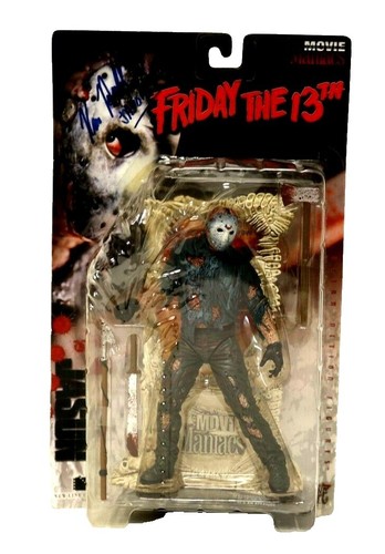 New McFarlane Movie Maniacs Bloody Version Series 1 Signed by