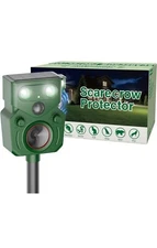 Solar Ultrasonic Animal Repellent Bird Repellent Dog Skunk Deer For Garden Yard