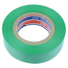 19mm x 20m Green PVC Insulation Electrical Tape Flame Retardant