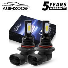 HB4 9006 LED Headlight Bulbs 6500K Conversion Kit Low Beam Bright White 2-Pack