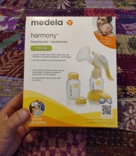 Medela 67186 Harmony Manual Milk Breastpump 2-Phase Portable Factory Sealed 