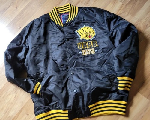Big Boy Arkansas at Pine Bluff Golden Lions S 2XL Mens Jacket [Black]
