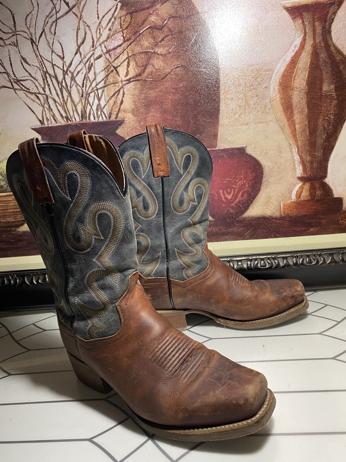 Dan Post Western Performance Boot Multicolor Mens… - image 4
