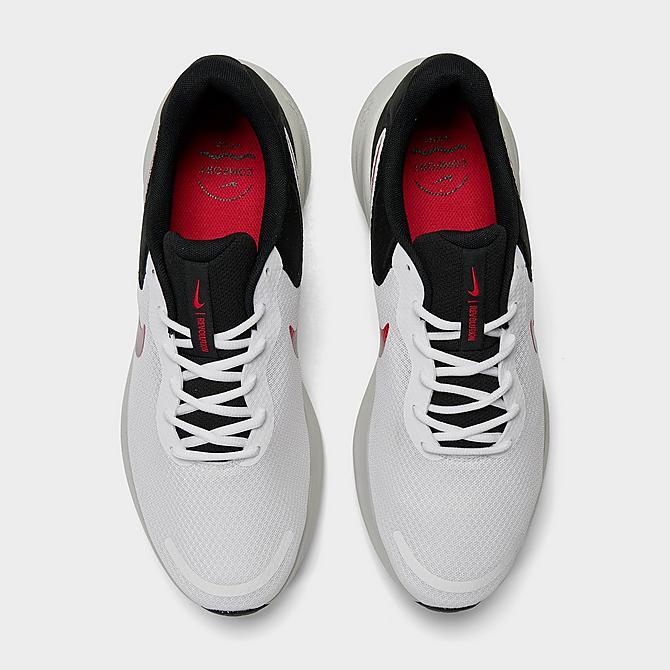 Nike Revolution 7 Running Shoes FB2207-102 Mens Sizes White Fire Red Black Men main image 4