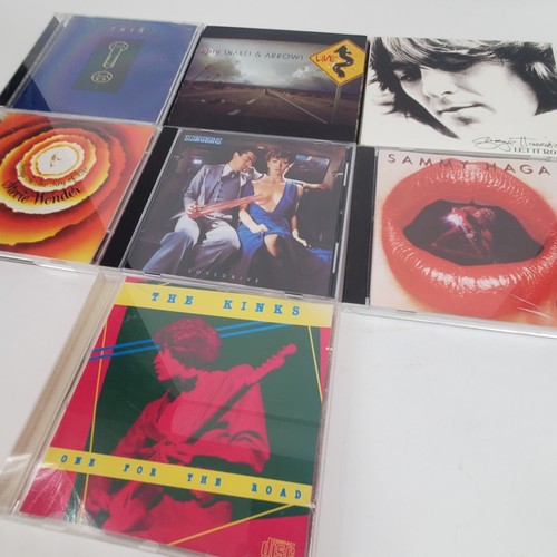 Hard Classic Rock CD Lot of 7 Vintage Scorpions Rush Hagar The Kinks Harrison