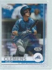 KODY CLEMENS 2019 TOPPS PRO DEBUT AUTO PROSPECT #176