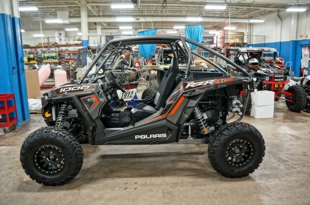 Jaula antivuelco Lonestar Racing LSR Polaris RZR XP 1000 con parachoques trasero vBar Chromoly Foto 4 de 4