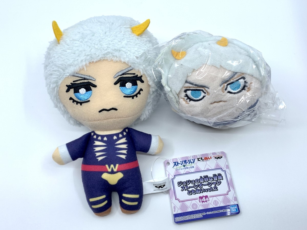 JoJo's Bizarre Adventure Weather report Tomonui potekoro Plush Set