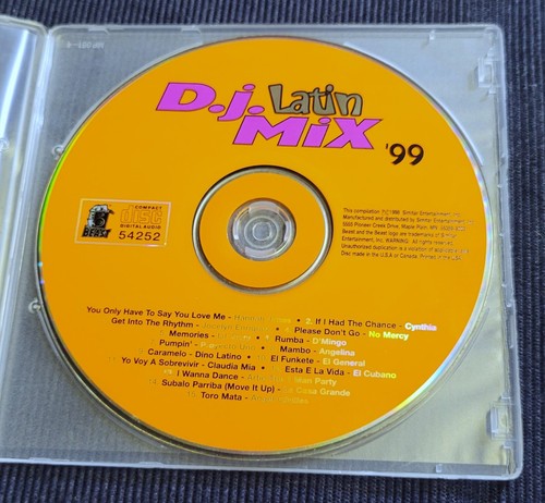 D.J. Latin Mix '99 by Various Artists (CD, 1998 Simitar Entertainment ...