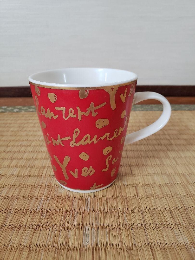 Ceramic Cup Saint Laurent Coffee Mug Saint Laurent Porcelain Coffee Cup Story Rain main image 3