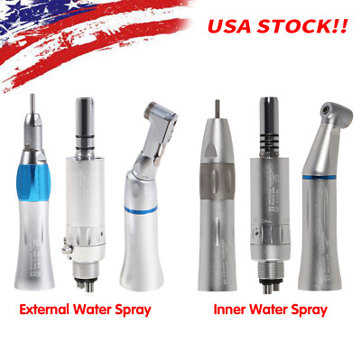 Dental Inner / external Water Slow Low Speed Handpiece E-type Push 1:1