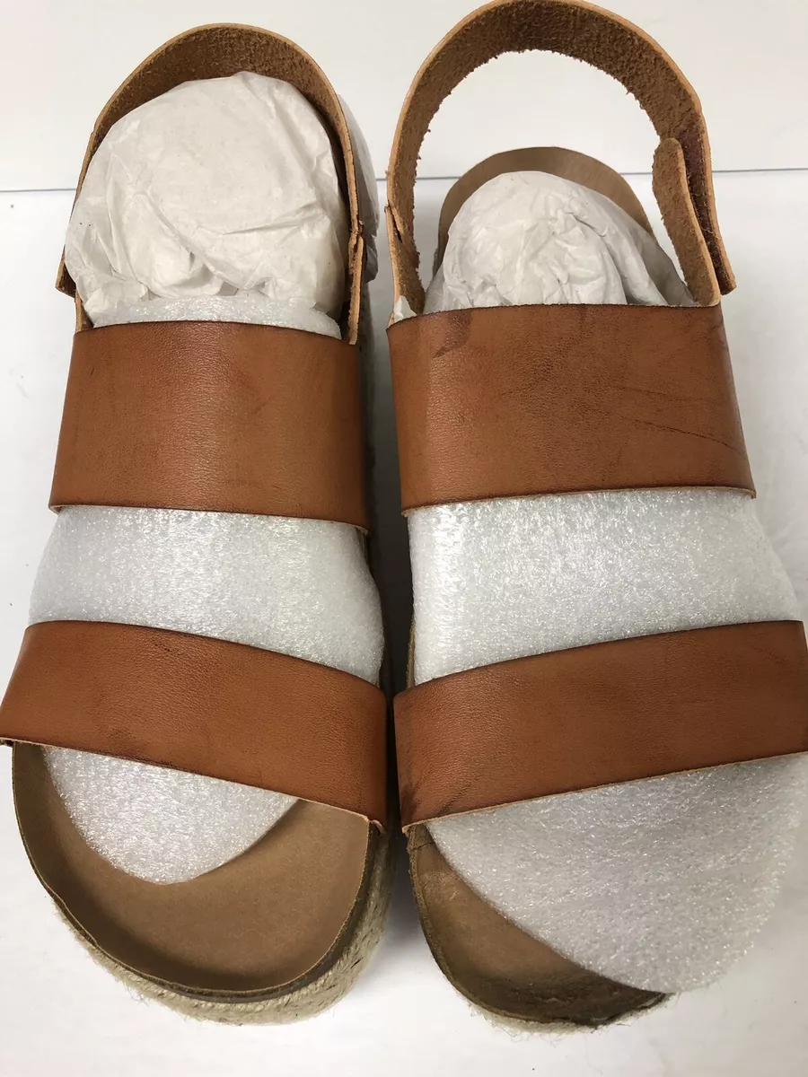 Dirty Laundry Womens Peyton Smooth Sandal Brown Size 9 M