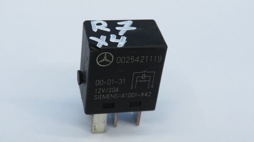 Mercedes W168 W210 W220 - Relais 0025421119 SIEMENS-A1001-X42 12V/20A #R3 #R7