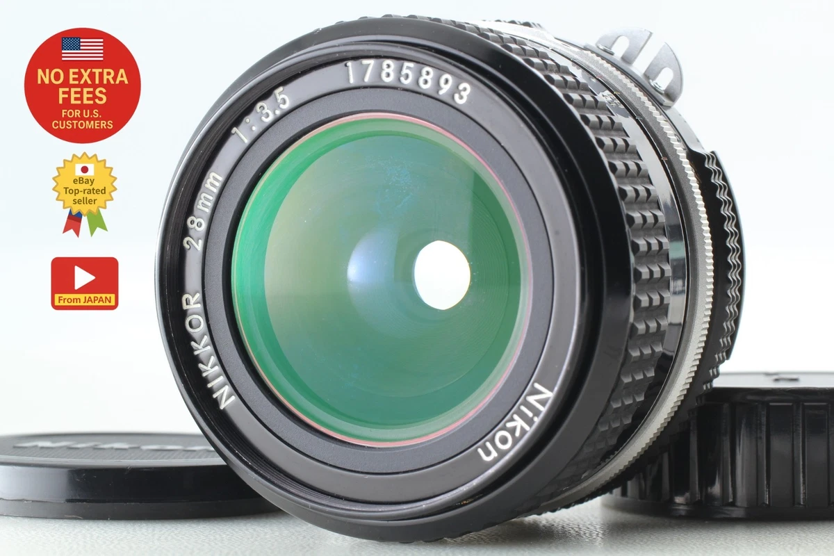 Nikon f/3.5 Camera Lenses 28mm Focal for sale | eBay