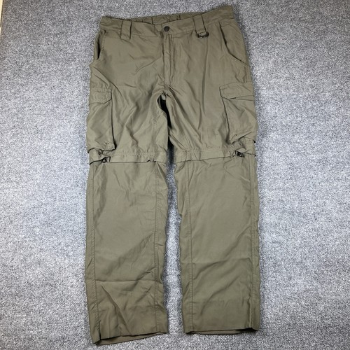 Boy Scouts Of America Pants Mens M 36x32 Green Switchback Convertible Uniform