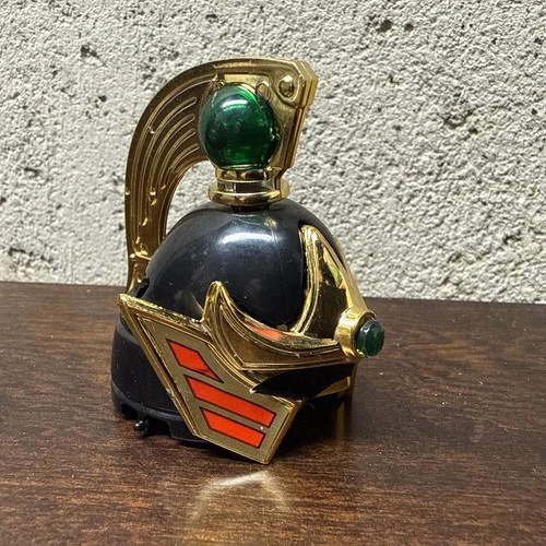 MMPR Power Rangers Thunder Megazord Gold Helmet Headpiece Bandai 1994 Vintage
