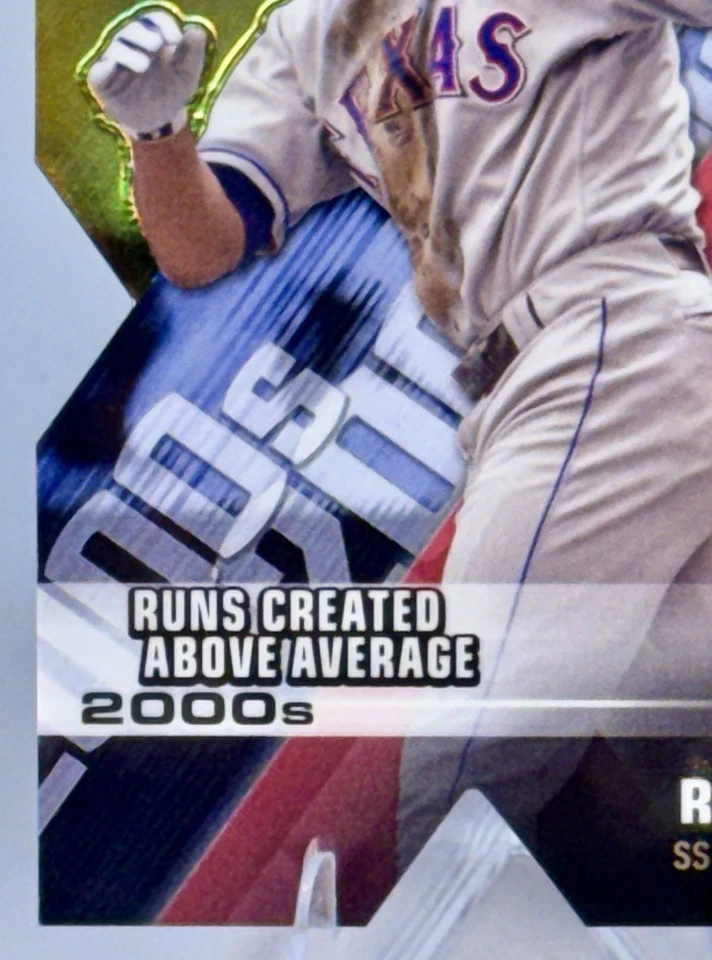 2020 Topps Alex Rodriguez Decade of Dominance Die Cut Parallel 11/50 DOD-13 - Image 3 of 4