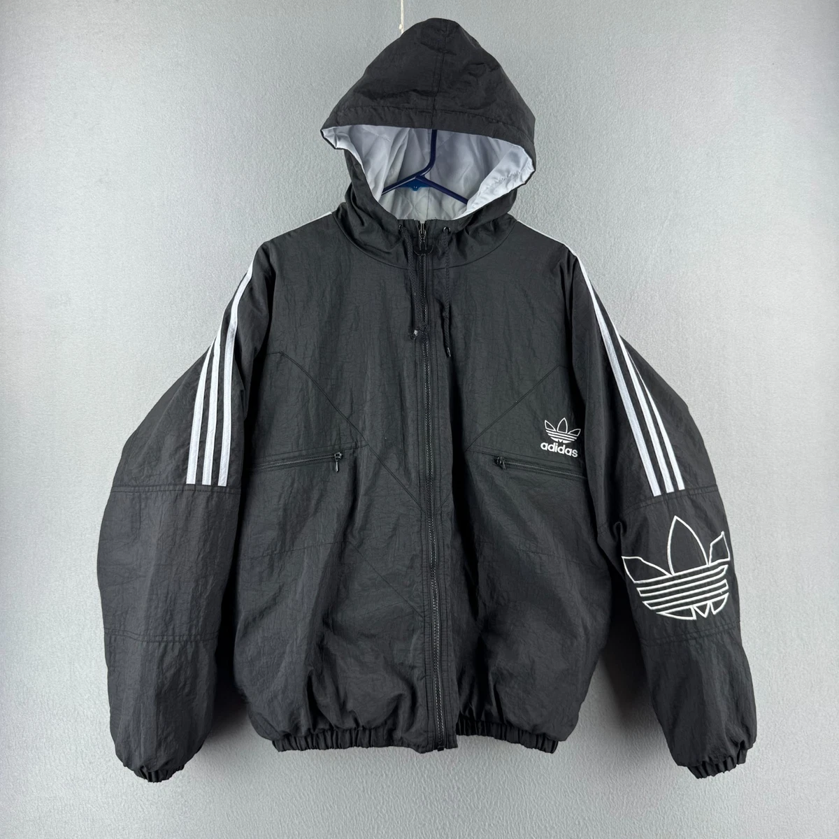 Sepatu Adidas 90s Valasion Jacket ADIDAS 90s Valasion Grey Navy