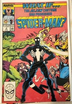 What If...? The Alien Costume Had Possessed Spider-Man #4 Marvel Comics 1989 NM
