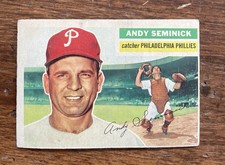 1956 Topps - Andy Seminick #296