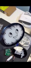 Custom Led Illuminated Smiling Cloud Grill Emblem Badge 2023 Toyota Camry Trd