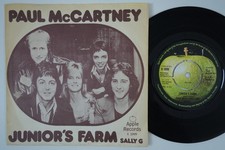 PAUL McCARTNEY & WINGS Junior's Farm STUNNING COND Denmark 45 danish BEATLES