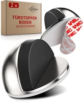 TüRstopper Boden Kleben 2Er Set – Edelstahl-Optik - TüRstopper Zum Kleben FüR De