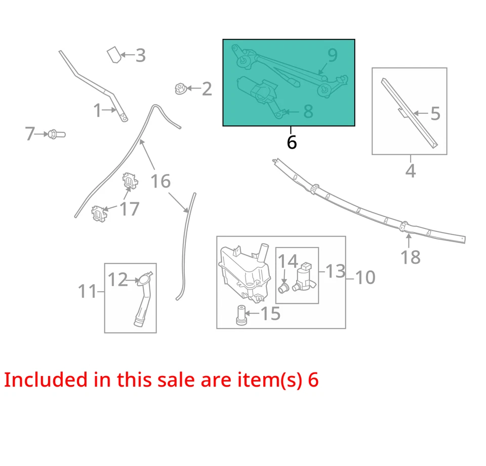 Infiniti G37 2008 limpiaparabrisas transmisión OEM 144 k millas - LKQ397086380 Foto 4 de 4